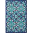 Miraloma Geometric Navy Blue Indoor/Outdoor Area Rug-51541542