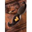 Plat de trinket mustache en fonte moulé