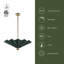 Furrow 25-in Red dimmable LED Pendant-1057308457-1057308454