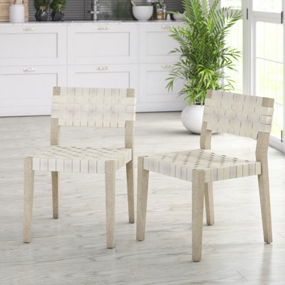 Fairhaven 18.5'' H Faux Leather Upholstered Side Chair