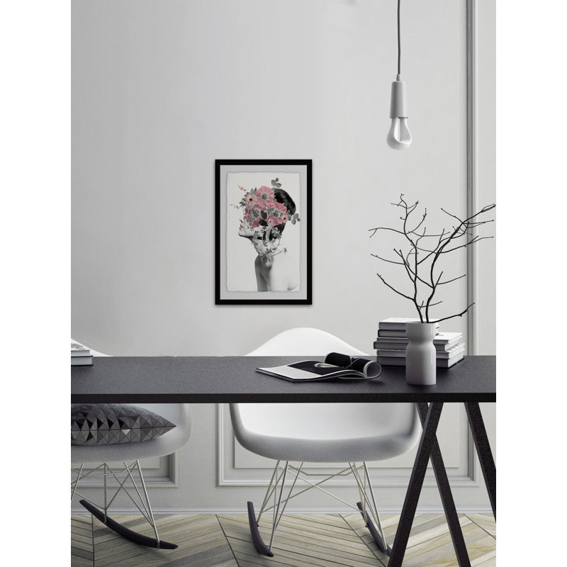 Floral Craze - Single Picture Frame Print, 30 cm H x 20 cm W x 4 cm D