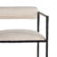Barbana Upholstered Stool with Metal Frame-1340407303
