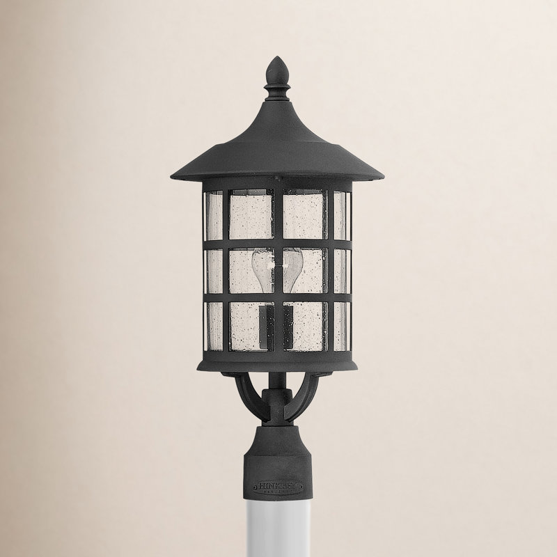 Freeport 1 Light Lantern Head, Black, MED