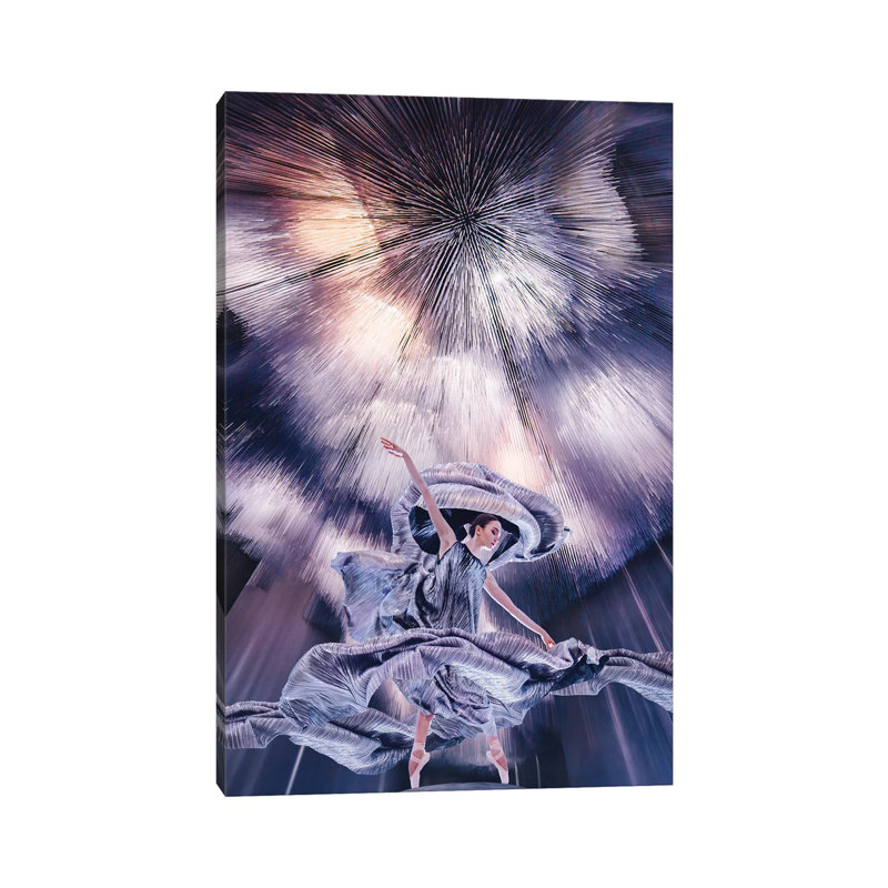 Northern Lights par Hobopeeba-impression, H 12 po x l 8 po x P 0,75 po, Toile tendue, Pas de tapis