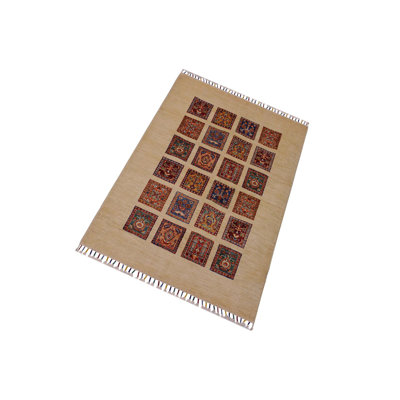 Cartley Wool Geometric Indoor Rug