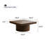 Table basse carrée en bois-780527534