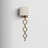 Audrienne Kenzie 1 - Light Dimmable Gold/Gray Wallchiere