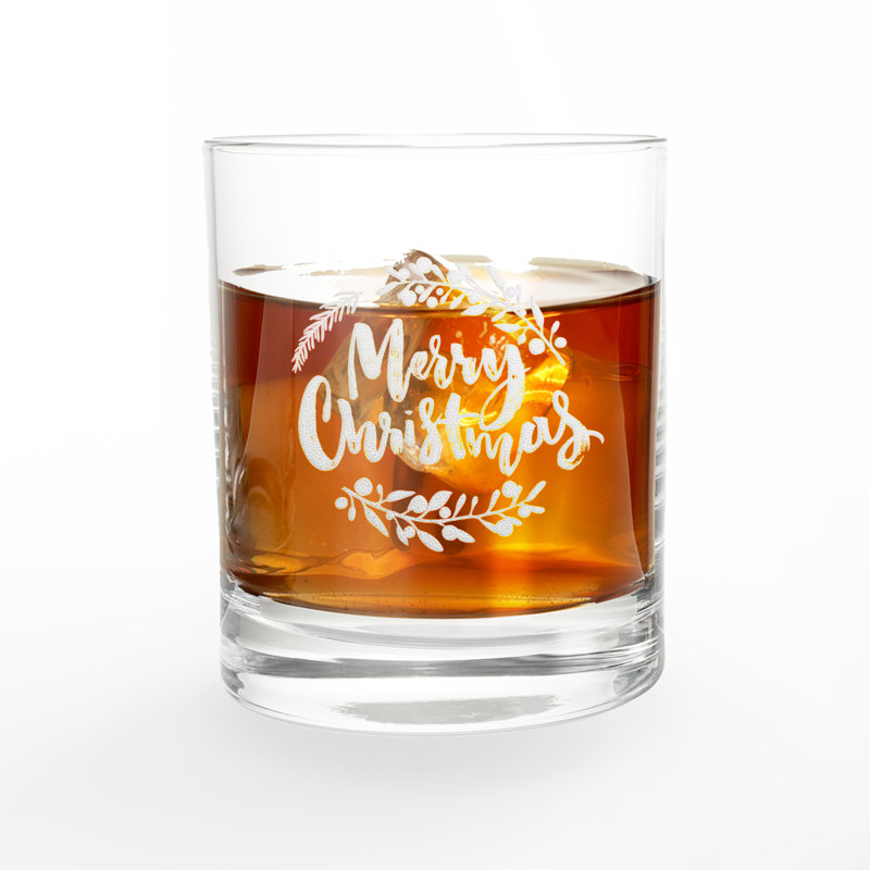 The Holiday Aisle® Jesmin 11 oz. Verre verre à whisky