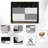 Zoelys 58.27'' W Unfinished 4 - Drawer Dresser