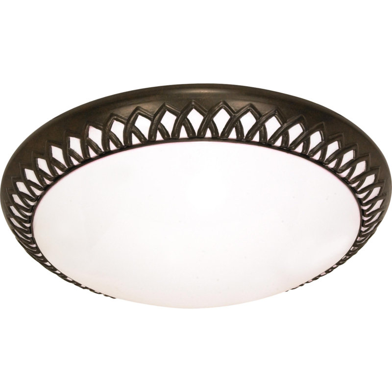 Duffield Flush Mount, 5" H x 17" W