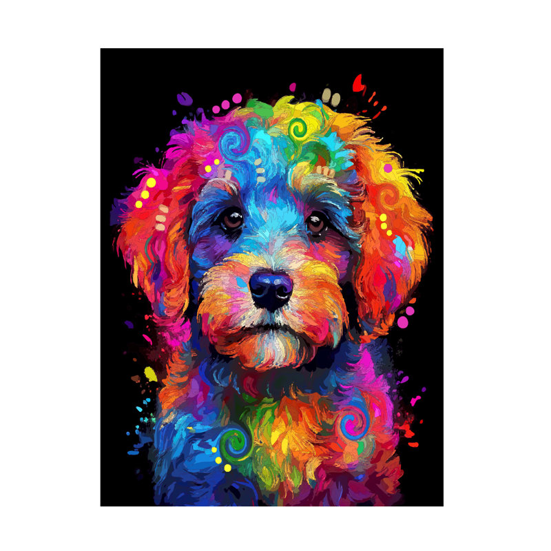 Art sur toile, Dean Dean - Collection Evolution, H 14 po x l 19 po