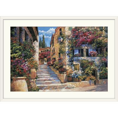 Howard Behrens " Riviera Stairs " Print