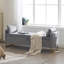Banc de rangement rembourré 65 po avec deux coussins Soraiya-90772209