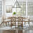 Heymann Trestle Dining Table with Upholstered and Wood Chairs-162585731-205302929