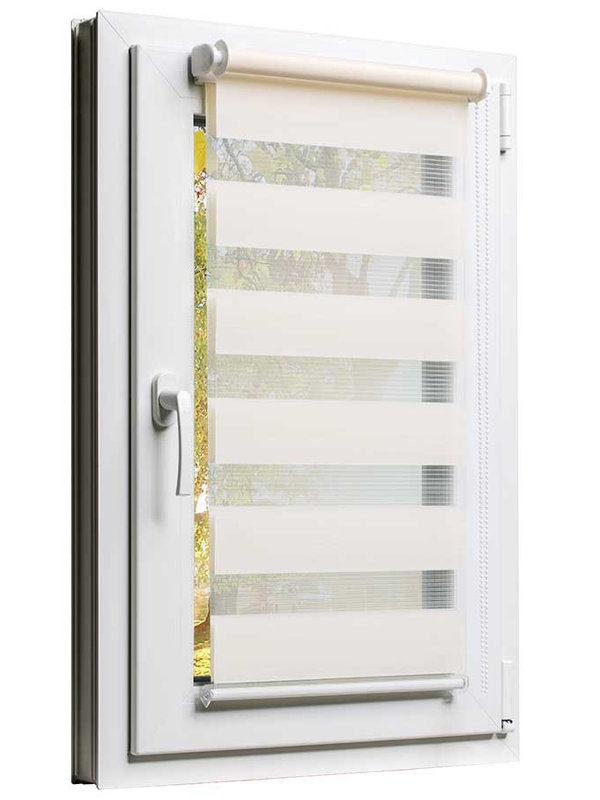 Blackout Roman Shade, 160cm L x 40cm W, Cream