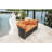 Westerman 73'' Wide Circle Wicker Patio Daybed with Cushions-28014868