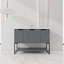 Meuble-lavabo autoportant 48 po x 18 po avec lavabo en résine