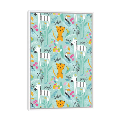 «Wild Adventure III» par Angela Nikeas - impression d'art graphique