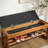 Stylish Upholstered Faux Leather Shoe Bench with Storage-1703159331-1703159340