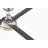 Xeno Damp 56 inch Indoor/Outdoor Ceiling Fan with LED Light Kit - Brushed Nickel with Brushed Nickel blades