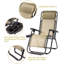 Chaise inclinable zéro gravité avec coussin Maxine-153151070