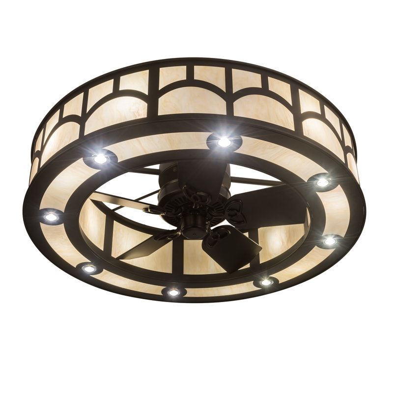 Ceiling Fan, 5" H x 30" W x 30" D