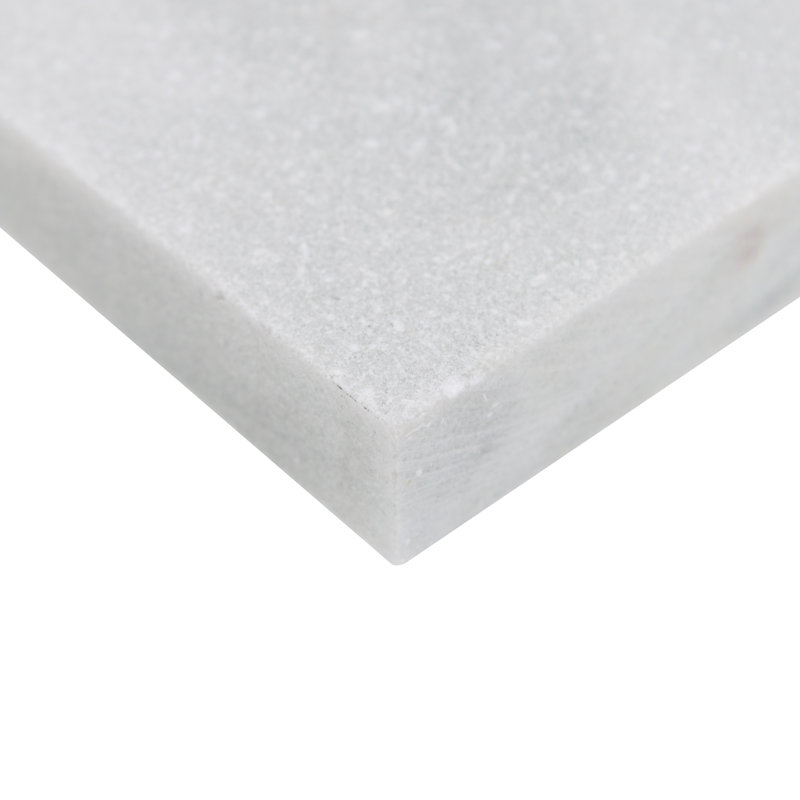Tapis de piscine en marbre sablé 12 po x 24 po x 2 po Celestine (1 pièce, 2 pieds carrés / unité), Brouillard