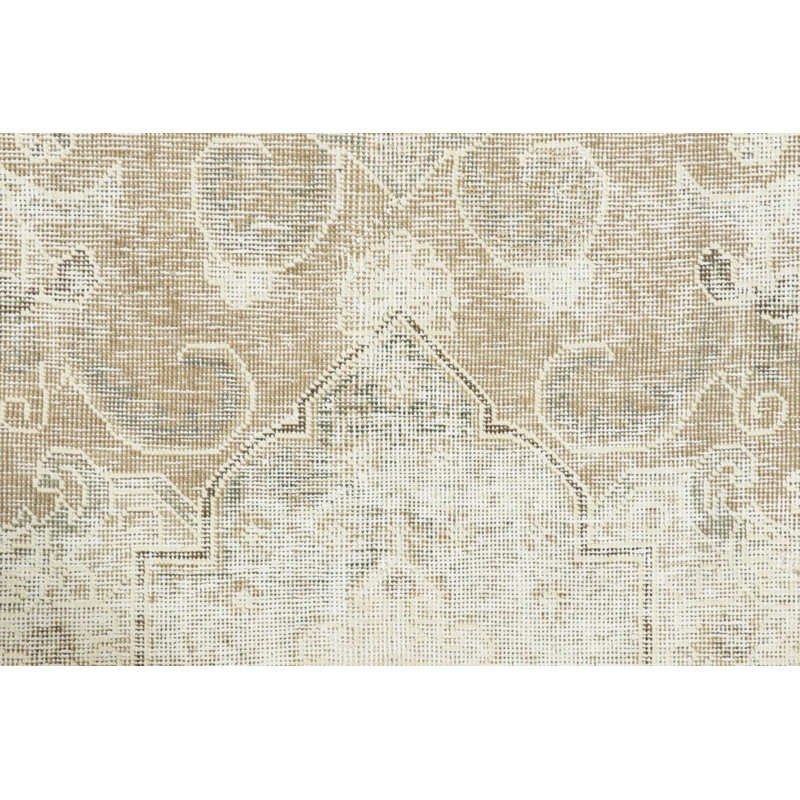 Distressed One-of-a-Kind 9'6X12'0 Hand Knotted Area Rug