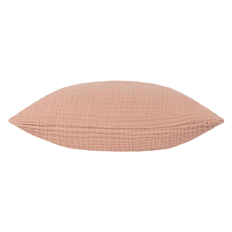 Square Cushion, Pink Clay