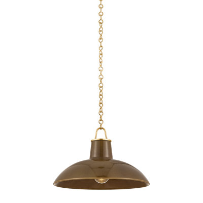 Luminaire suspendu en céramique 1 lumière Pottersville