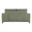 Causeuse en chenille avec coussins Cherelle-120234889