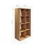 Étagère de rangement Smart Cube 8-Cube avec tablettes arrière ouvertes 2 x 4 étagères à livres pour bureau personnel couleur noyer-555474334