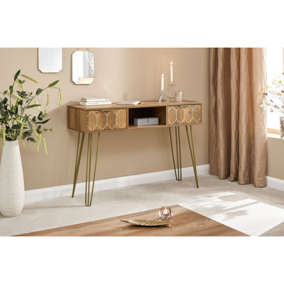 Xavier Solid Wood Writing Desk