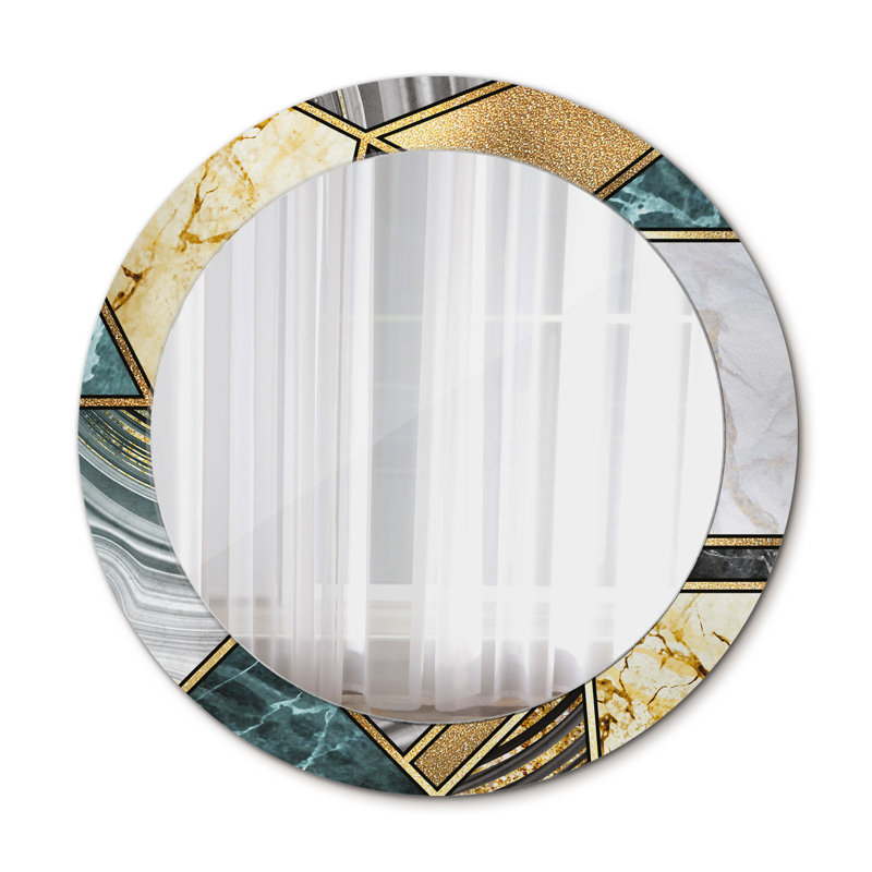 Huldar Glass Flat Wall Mirror