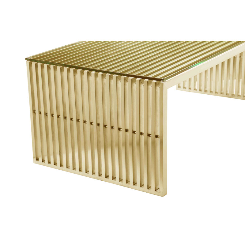 Table basse Jules, Doré