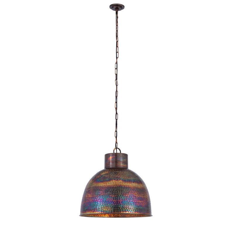 Charita - 3 Light Chain and Cord Hung Pendant, 20"
