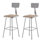 Tabouret en acier robuste