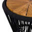 Table d'appoint d'extérieur Scott Living Nara en bois d'acacia et corde tissée, ensemble de 2-841352898