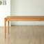 Table simple en bois massif de cerisier-1042885699