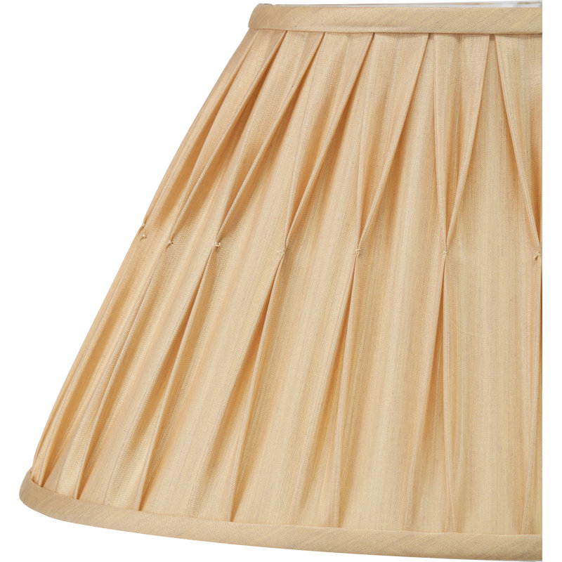 Ervin Empire Lamp Shade, Gold, 25"H x 40"W x 40"D