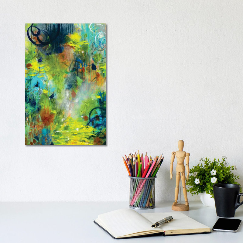 Calling by Paulette Insall - Wrapped Canvas Painting, 20.32 cm H x 30.48 cm W