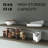 FM FURNITURE Greer Floating Shelf in Melamine x2,Smokey Oak-1637325275