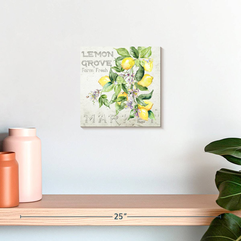 Yarlin Orchard Lemon Grove II, H 10 po x l 10 po
