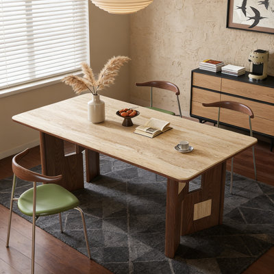 Retro Nordic dining table