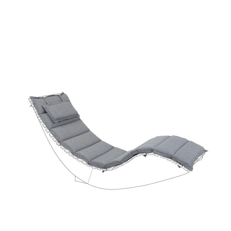 Arbaaz Garden Seat/Back Cushion, Grey
