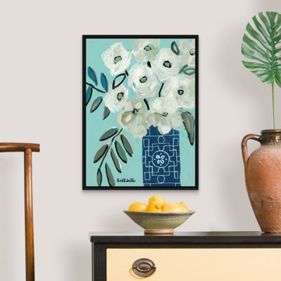 " White Flowers for Patricia " Painting
