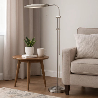 Trishawna 46'' Arched Floor Lamp