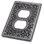 San Michele Patterned 1 - Gang Duplex Outlet Wall Plate