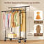 113 cm Rolling Clothes Rack
