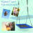 Outsunny Plastic Standing Swing with Chains